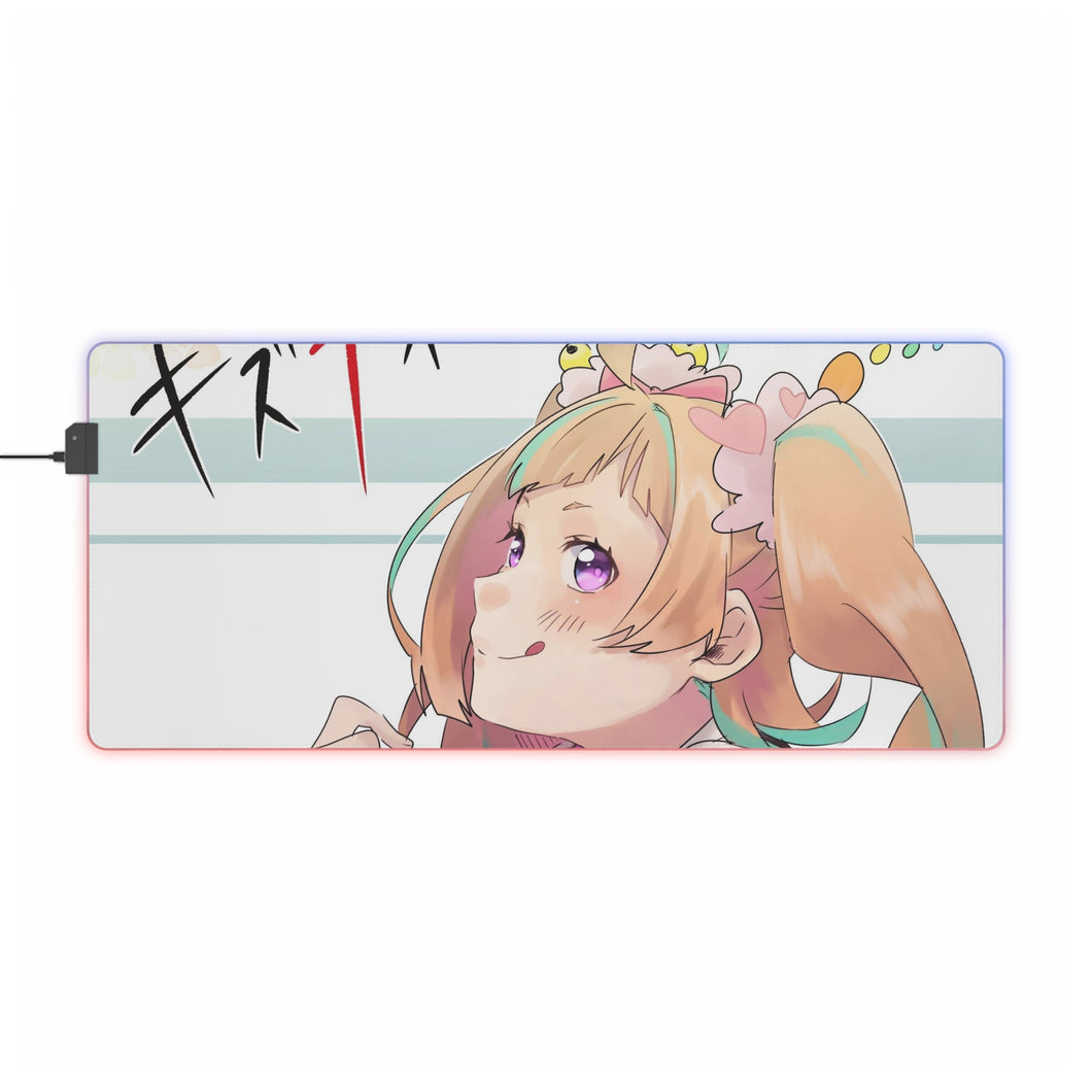 Kiznaiver Niko Niiyama RGB LED Mouse Pad (Desk Mat)