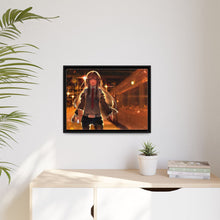 Load image into Gallery viewer, Makise Kurisu Canvas Framed Art Print
