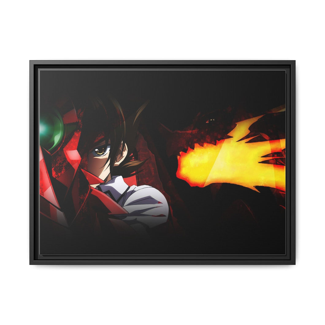 Anime High School DxD Canvas Framed Art Print