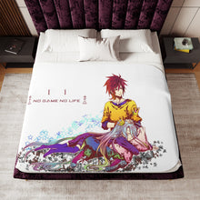 Load image into Gallery viewer, no game no life - the kings Sherpa Blanket
