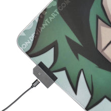 Load image into Gallery viewer, My Hero Academia Izuku Midoriya RGB LED Mouse Pad (Desk Mat)
