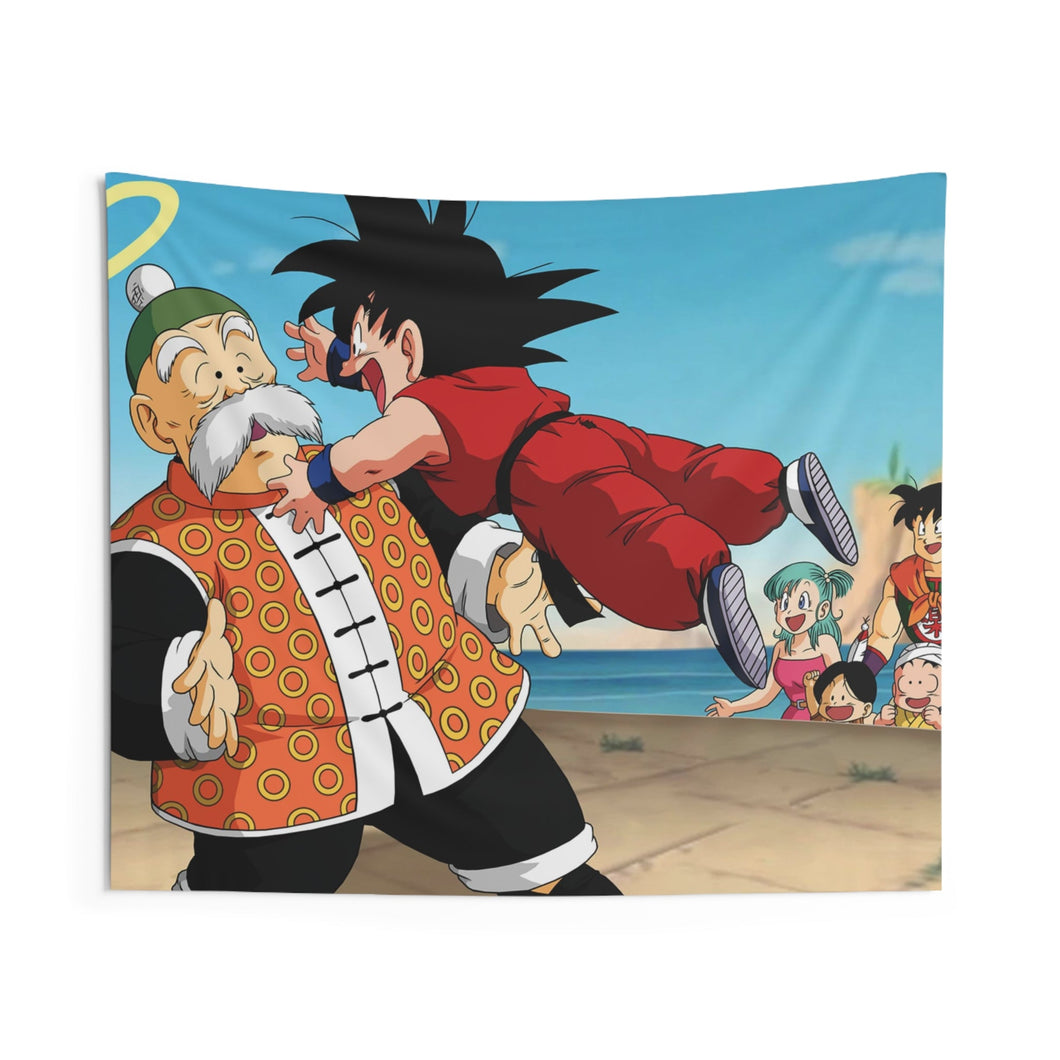 Goku Grandfather Indoor Wall Tapestry