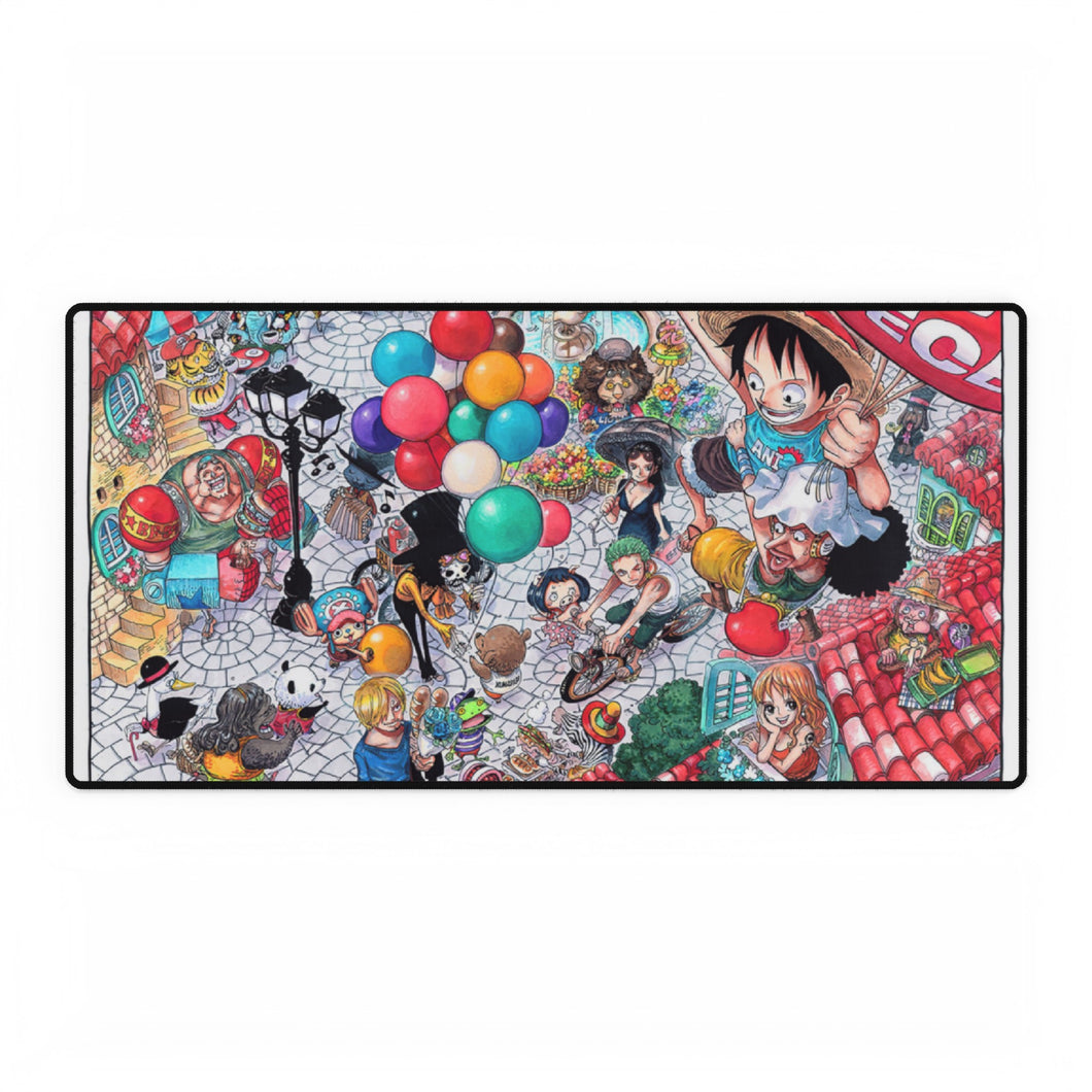 Manga One Piece Color Cover Page 618r Mouse Pad (Desk Mat)