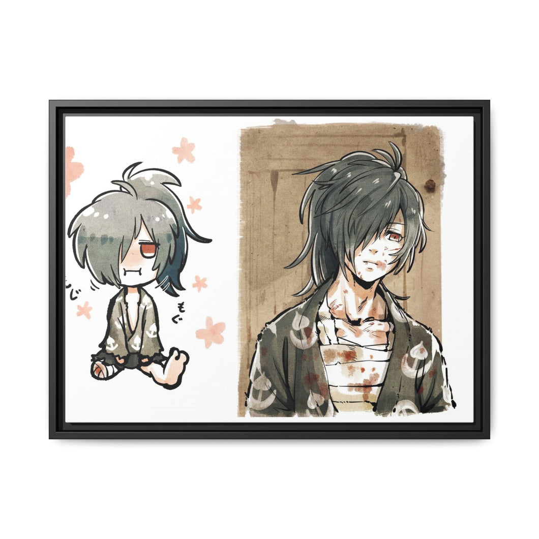 Dororo Hyakkimaru, Dororo Canvas Framed Art Print
