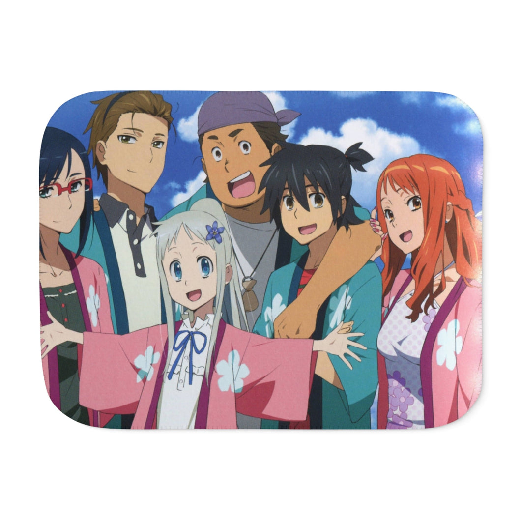 Anohana Sherpa Blanket