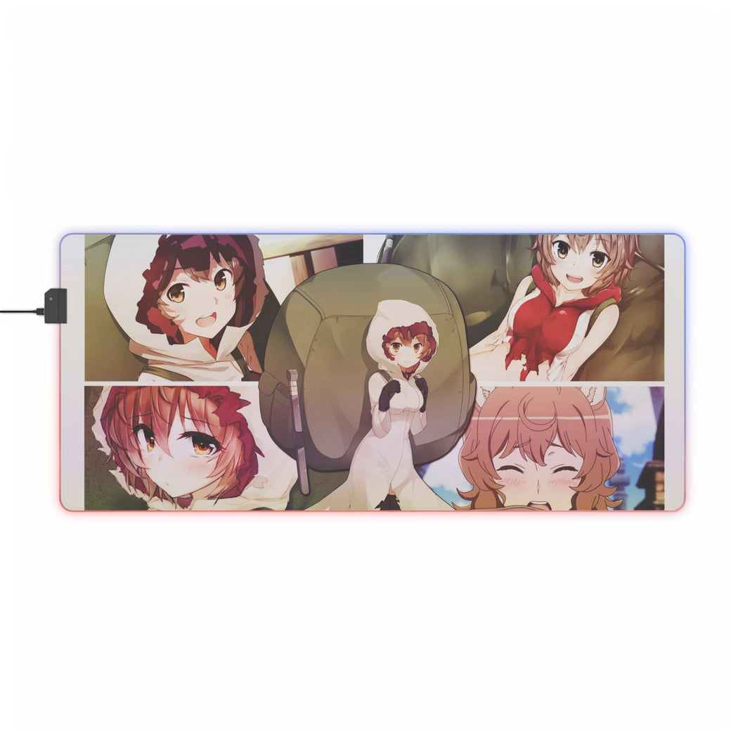 Is It Wrong to Try to Pick Up Girls in a Dungeon? Liliruca Arde RGB LED Mouse Pad (Desk Mat)