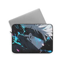 Load image into Gallery viewer, Satoru Gojo Acid Blue Eyes Laptop Sleeve
