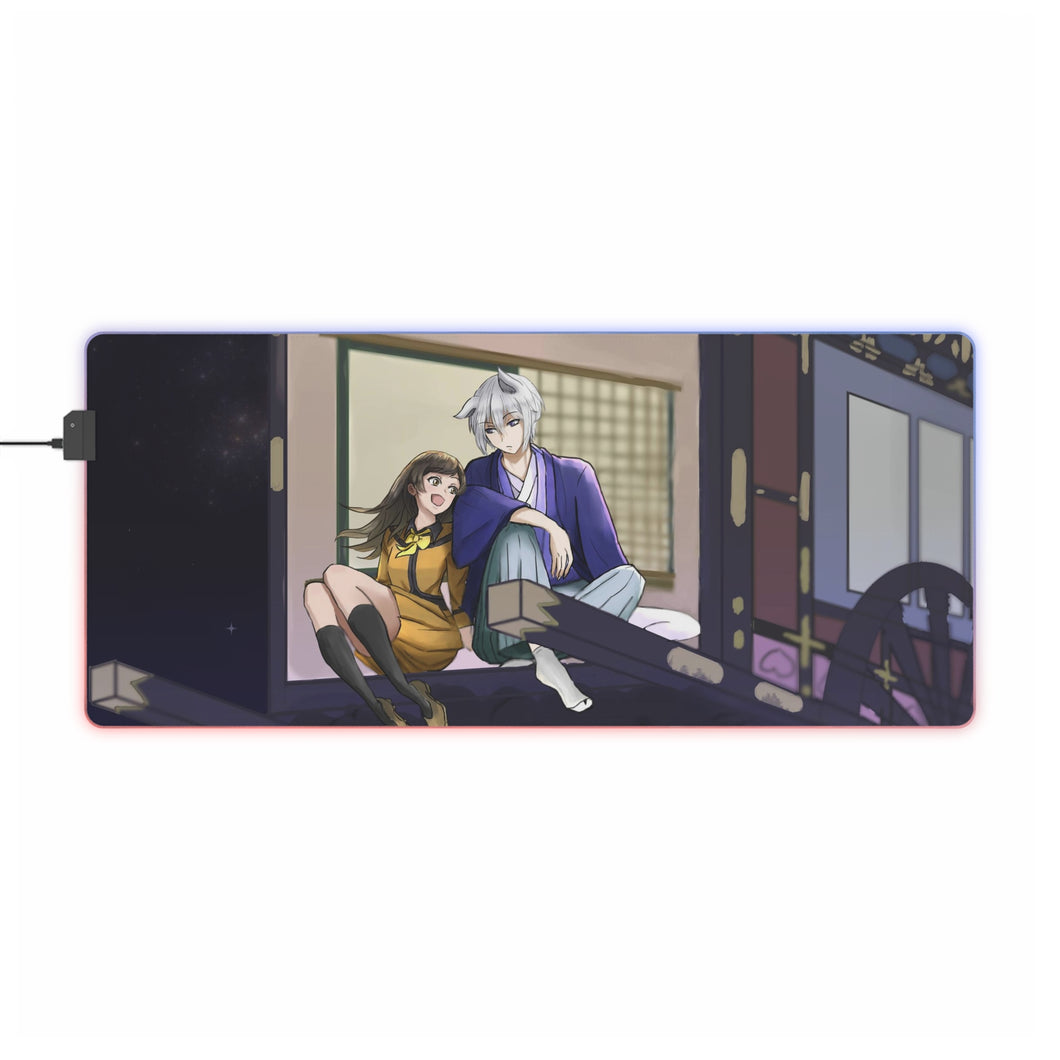 Tapis de souris LED RGB Kamisama Kiss Tomoe, Nanami Momozono (tapis de bureau)
