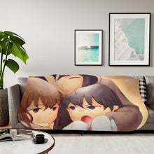 Load image into Gallery viewer, Anime ERASED Sherpa Blanket
