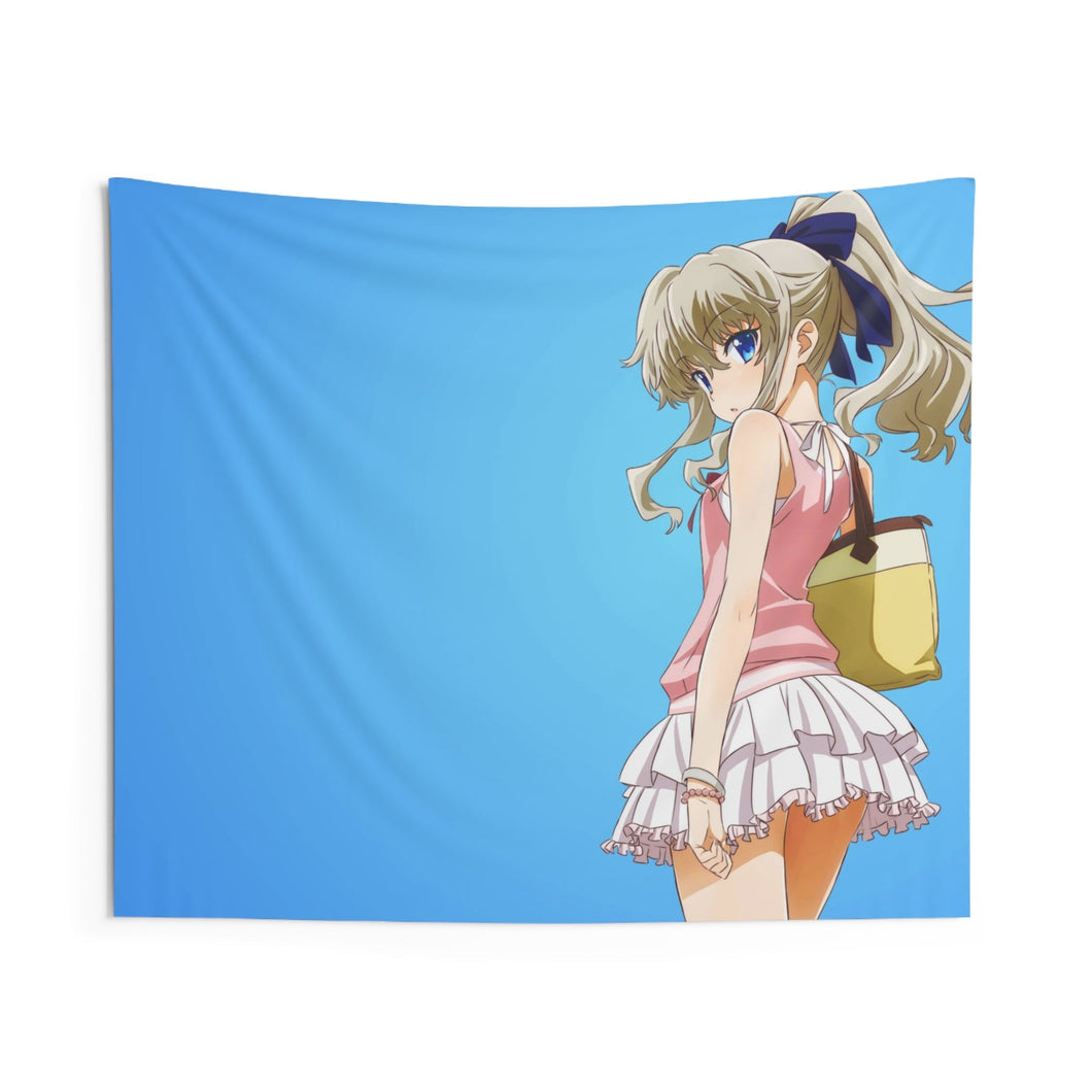 Nao Tomori looking back Indoor Wall Tapestry
