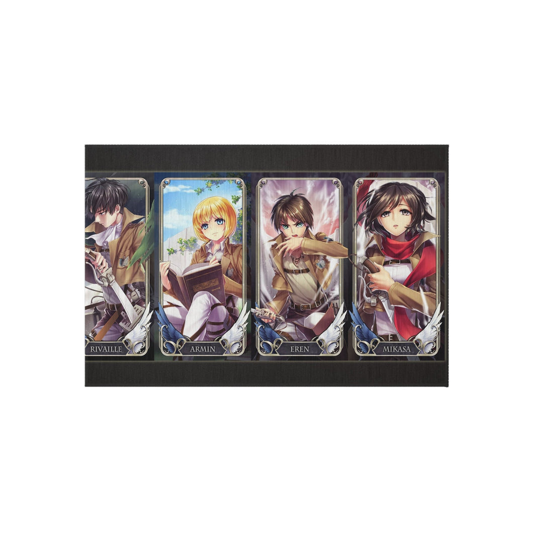Anime Attack On Titan Rug