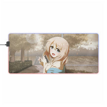 Load image into Gallery viewer, Is The Order A Rabbit? RGB LED Mouse Pad (Desk Mat)
