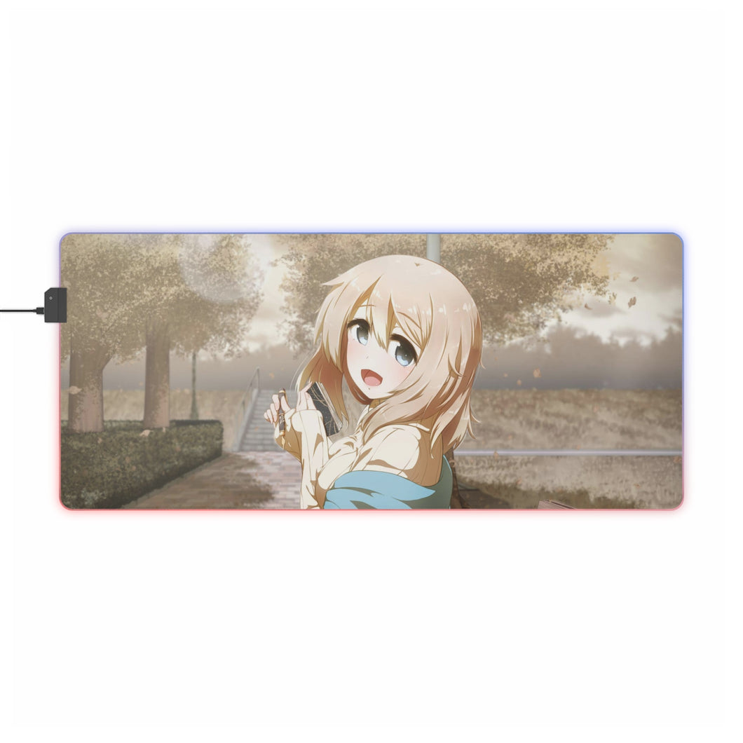 Is The Order A Rabbit? RGB LED Mouse Pad (Desk Mat)