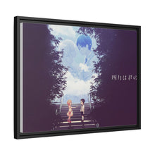 Load image into Gallery viewer, Anime Your Lie in April Canvas Framed Art Print
