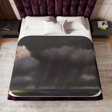 Load image into Gallery viewer, Anime Spirited Awayr Sherpa Blanket
