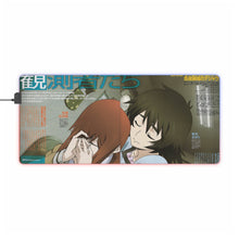 Load image into Gallery viewer, Anime Steins;Gate RGB LED Mouse Pad (Desk Mat)
