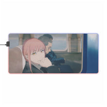 Load image into Gallery viewer, Anime Chainsaw Man RGB LED Mouse Pad (Desk Mat)
