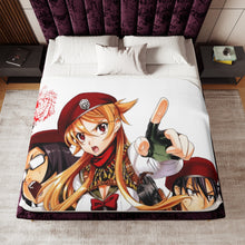 Load image into Gallery viewer, Highschool Of The Dead Sherpa Blanket
