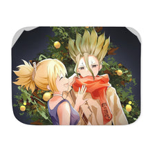 Load image into Gallery viewer, Anime Dr. Stone Sherpa Blanket
