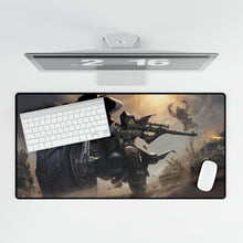 Load image into Gallery viewer, Sci Fi Warrior Mouse Pad (Desk Mat)
