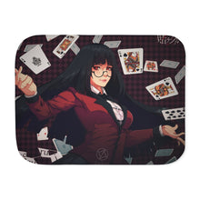 Load image into Gallery viewer, Anime Kakegurui Sherpa Blanket
