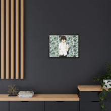 Load image into Gallery viewer, Hōtarō Oreki Going to school Canvas Framed Art Print
