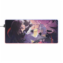 Load image into Gallery viewer, Homura Akemi &amp; Madoka Kaname RGB LED Mouse Pad (Desk Mat)
