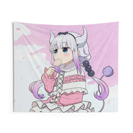 Miss Kobayashi's Dragon Maid Indoor Wall Tapestry