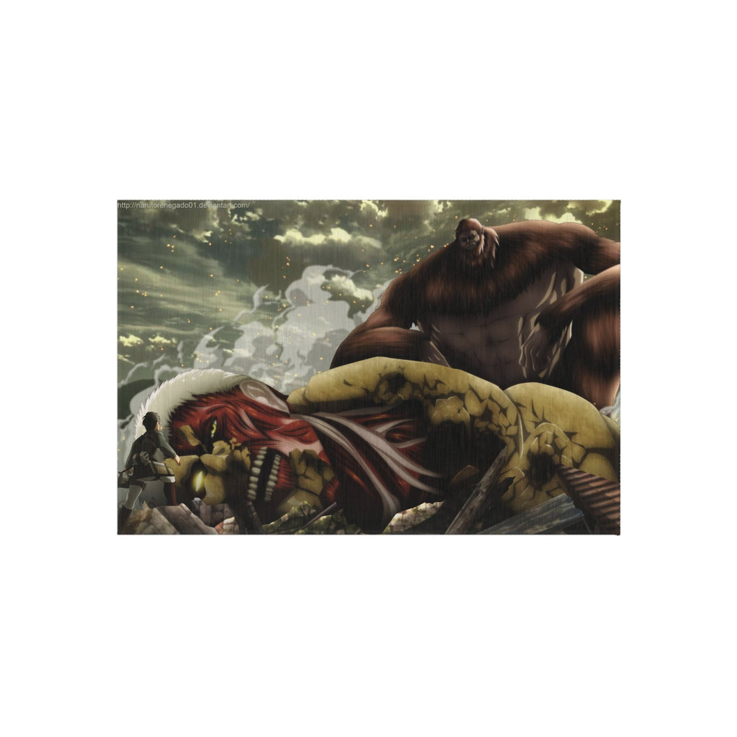 Anime Attack On Titan Rug