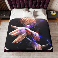 Load image into Gallery viewer, Anime Jujutsu Kaisen Sherpa Blanket
