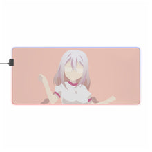Load image into Gallery viewer, botan anne happy minimalist RGB LED Mouse Pad (Desk Mat)
