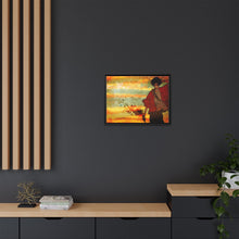 Load image into Gallery viewer, Anime Samurai Champloo Canvas Framed Art Print
