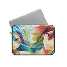 Load image into Gallery viewer, Watercolor (Sora/Shiro) Laptop Sleeve
