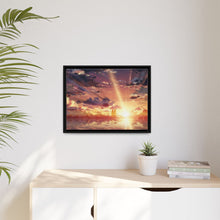 Load image into Gallery viewer, Kirito and Asuna Canvas Framed Art Print
