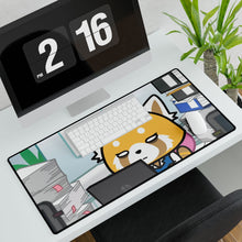 Load image into Gallery viewer, Aggretsuko Mouse Pad (Desk Mat)
