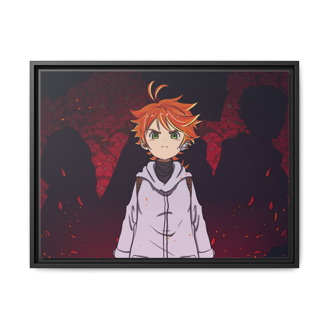The Promised Neverland Emma Canvas Framed Art Print
