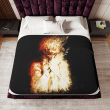 Load image into Gallery viewer, Fading Into Insanity Sherpa Blanket
