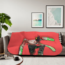 Load image into Gallery viewer, Anime Chainsaw Man Sherpa Blanket
