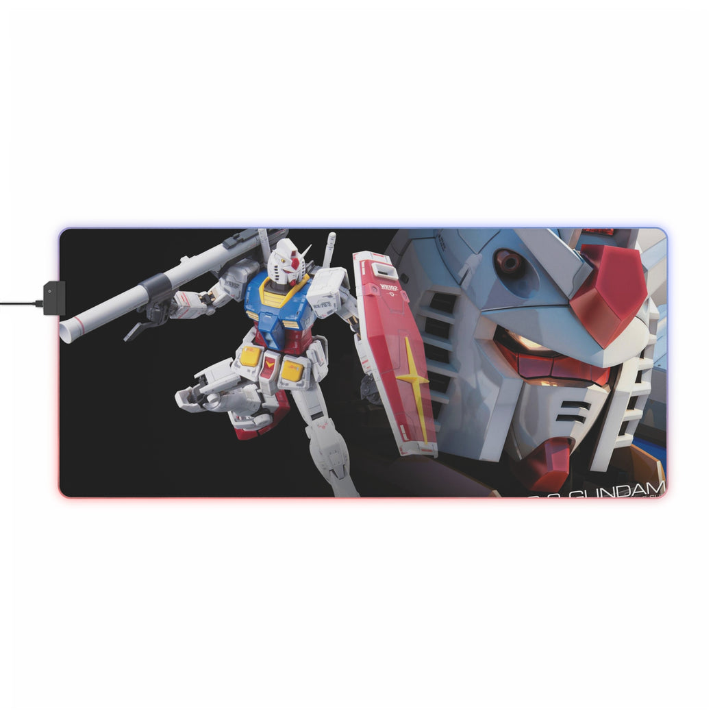 Anime Gundam RGB LED Mouse Pad (Desk Mat)