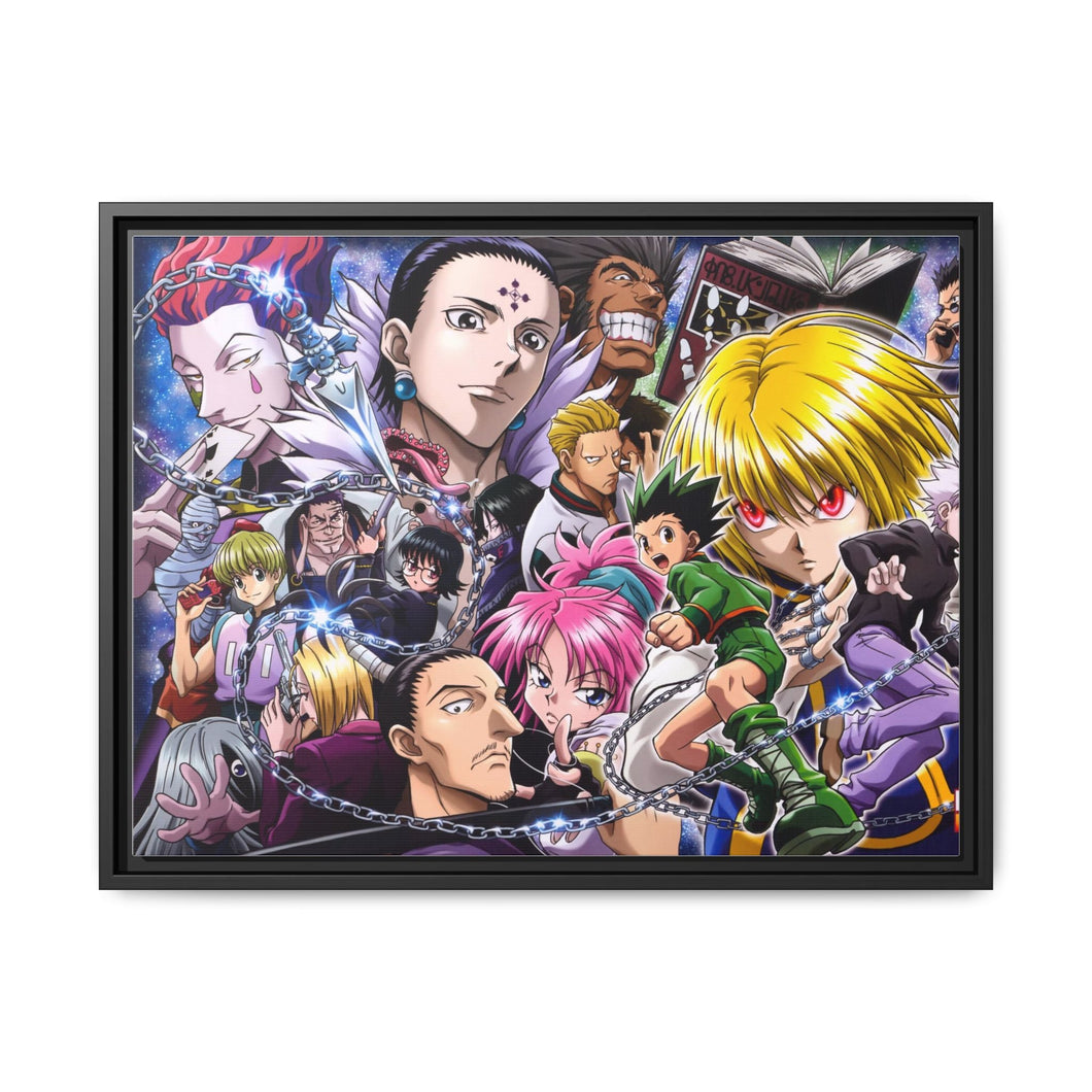 Anime Hunter x Hunter Canvas Framed Art Print