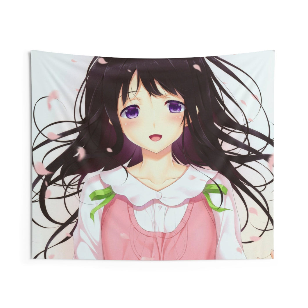 Eru Chitanda Smiling Indoor Wall Tapestry