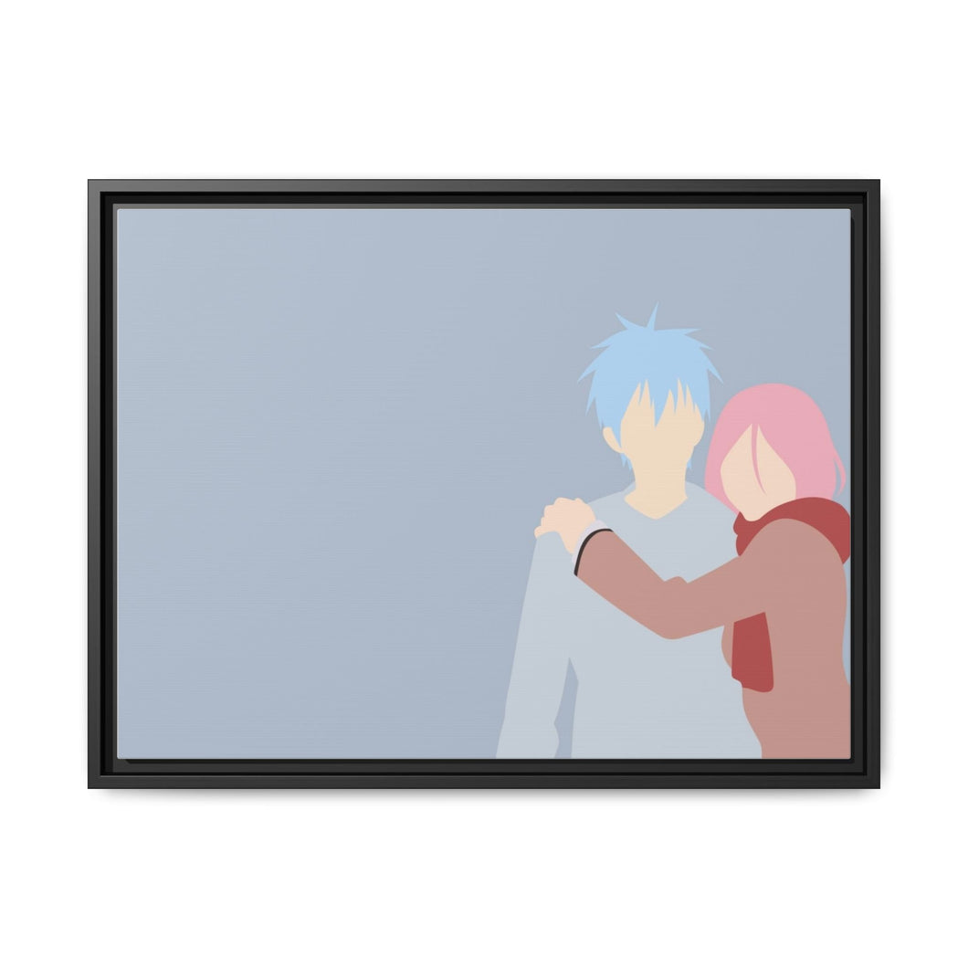 Kuroko's Basketball Canvas Framed Art Print