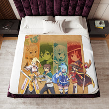 Load image into Gallery viewer, Anime KonoSuba - God’s blessing on this wonderful world!!r Sherpa Blanket
