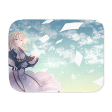 Load image into Gallery viewer, Anime Violet Evergardenr Sherpa Blanket
