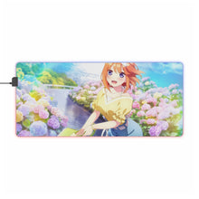 Load image into Gallery viewer, Yotsuba Nakano RGB LED Mouse Pad (Desk Mat)
