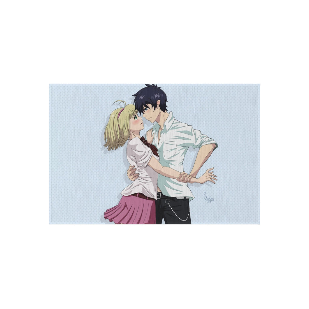 Rin and Shiemi Rug