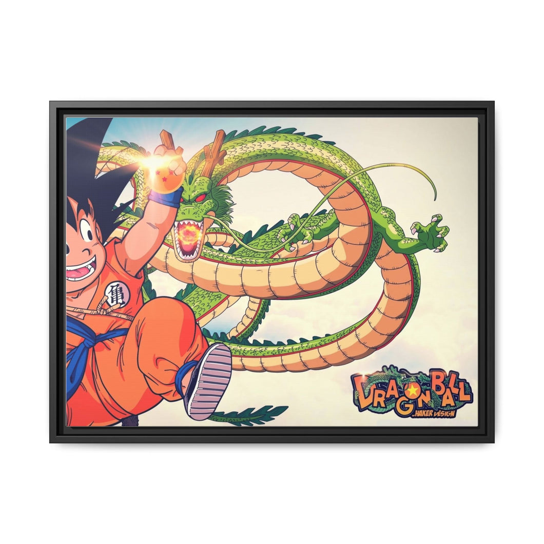Anime Dragon Ball Canvas Framed Art Print