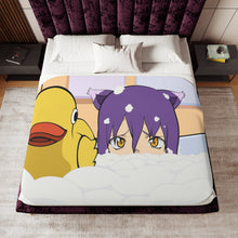 Load image into Gallery viewer, Blair - Soul Eater Sherpa Blanket
