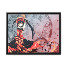 Load image into Gallery viewer, Anime Date A Liver Canvas Framed Art Print
