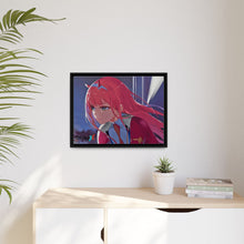 Load image into Gallery viewer, Zero Two Canvas Framed Art Print
